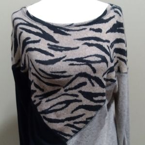 Maurices Animal Print Pullover Sweater